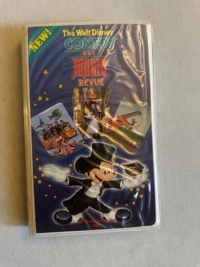 Vintage Collectible. The Walt Disney Comedy and Magic Revue VHS -